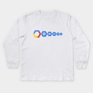 Google Cloud Platform - Machine Learning Elements Kids Long Sleeve T-Shirt